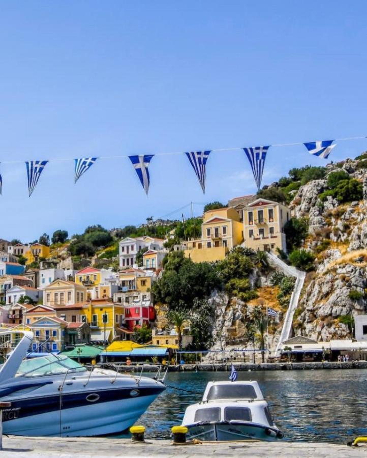 Stone Living Symi Central Apartments Exteriör bild